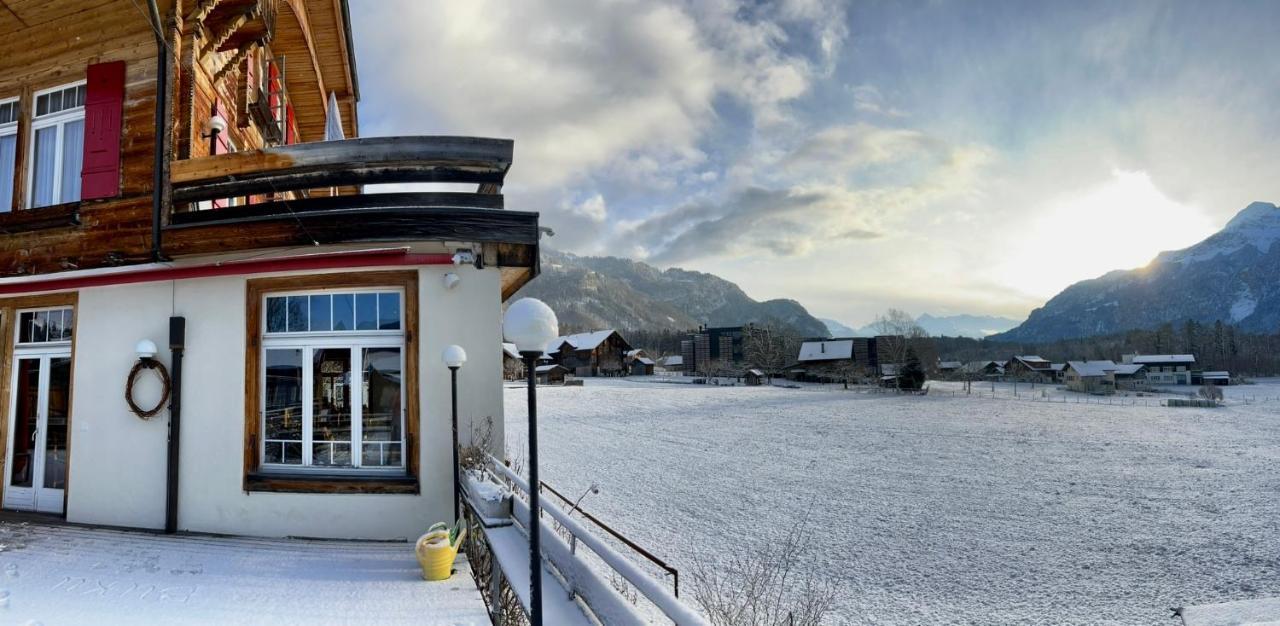 Hotel Alpenrose Beim Ballenberg Hofstetten bei Brienz Экстерьер фото
