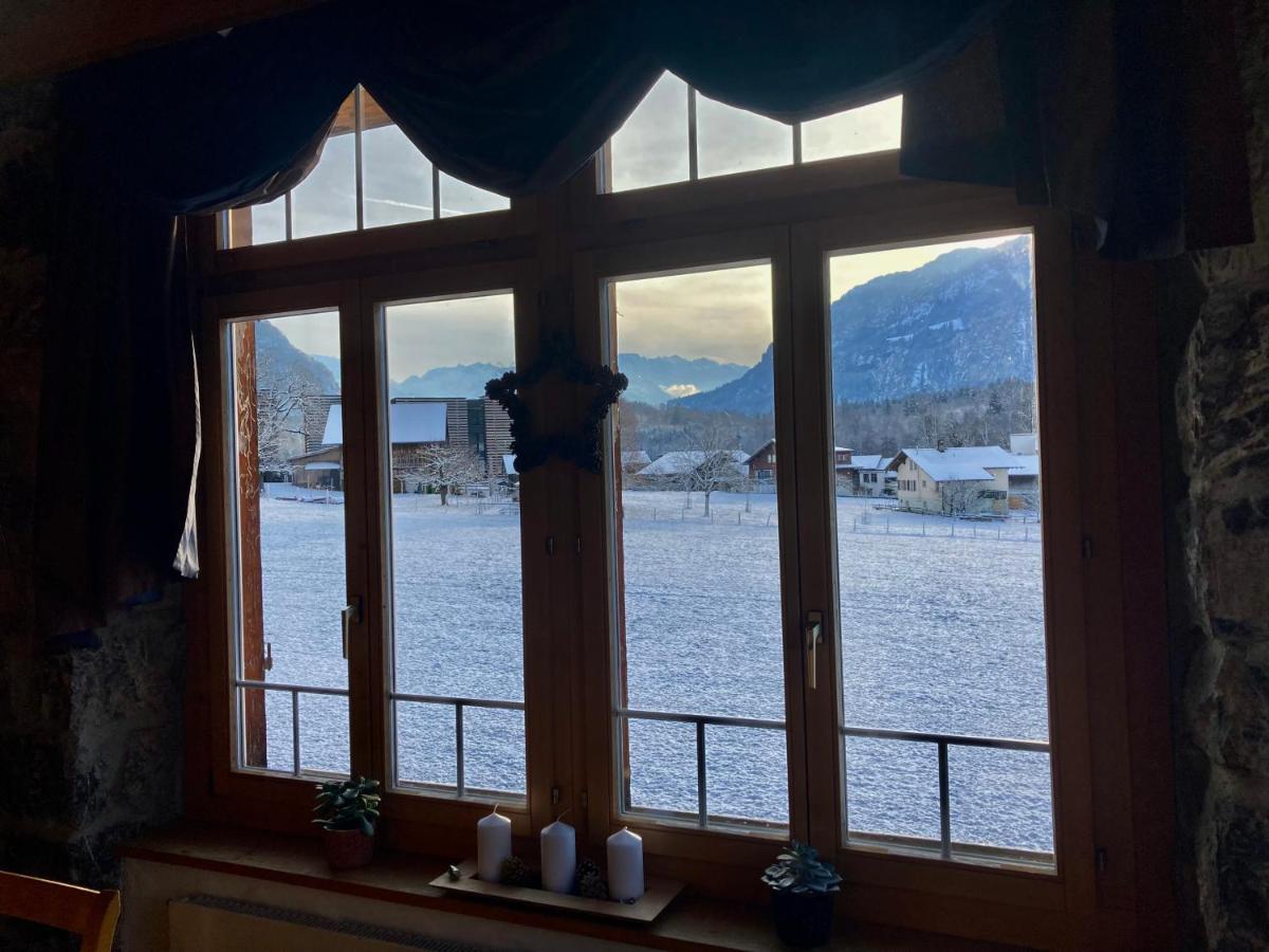 Hotel Alpenrose Beim Ballenberg Hofstetten bei Brienz Экстерьер фото